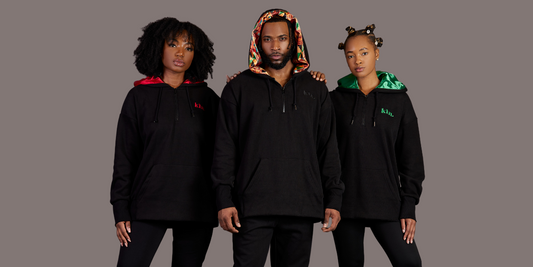 Satin-lined hoodies