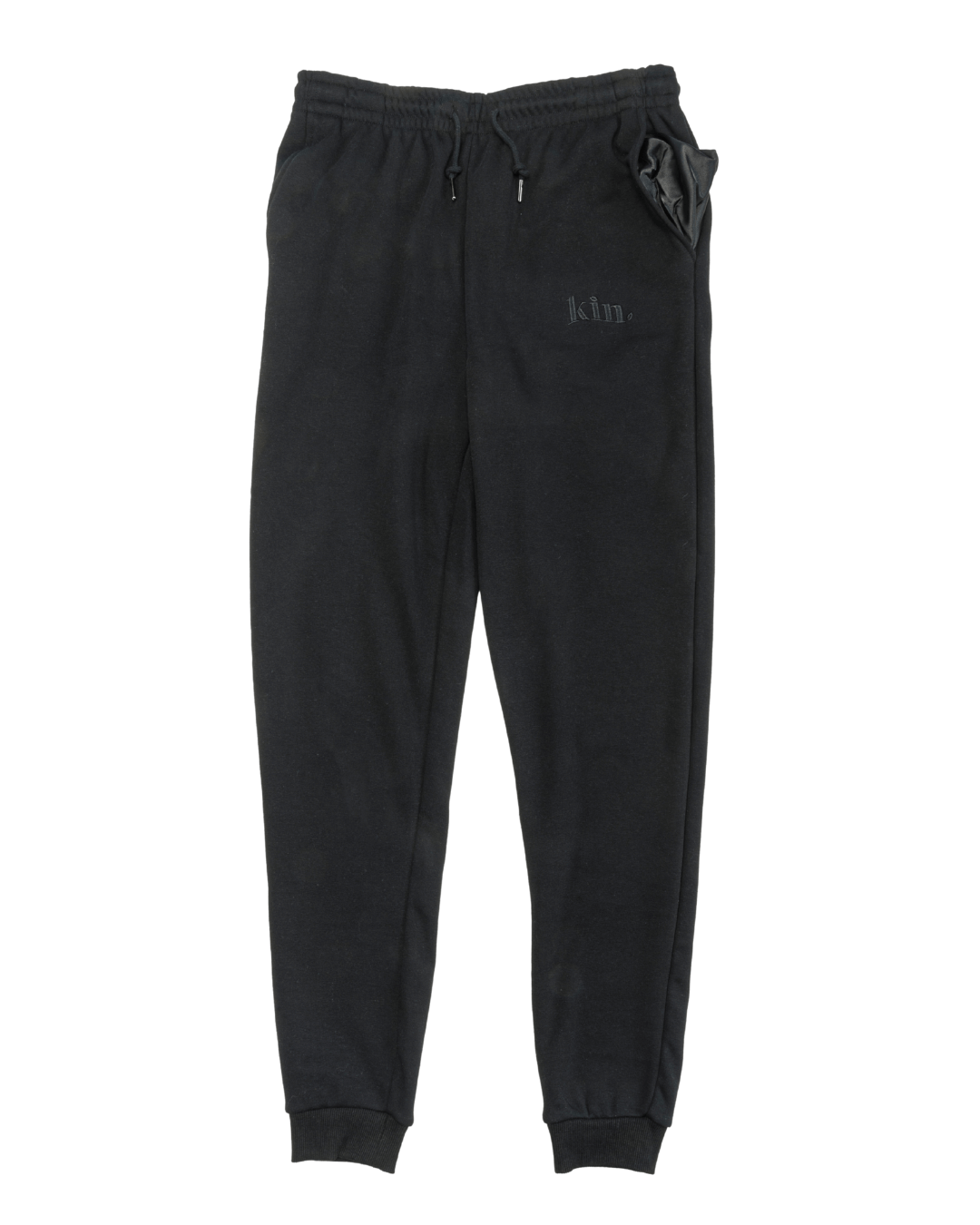 All Black Thin Joggers
