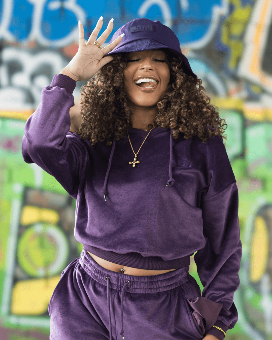 Dee-Lux Velvet Hoodie [BURGUNDY] | Killstar