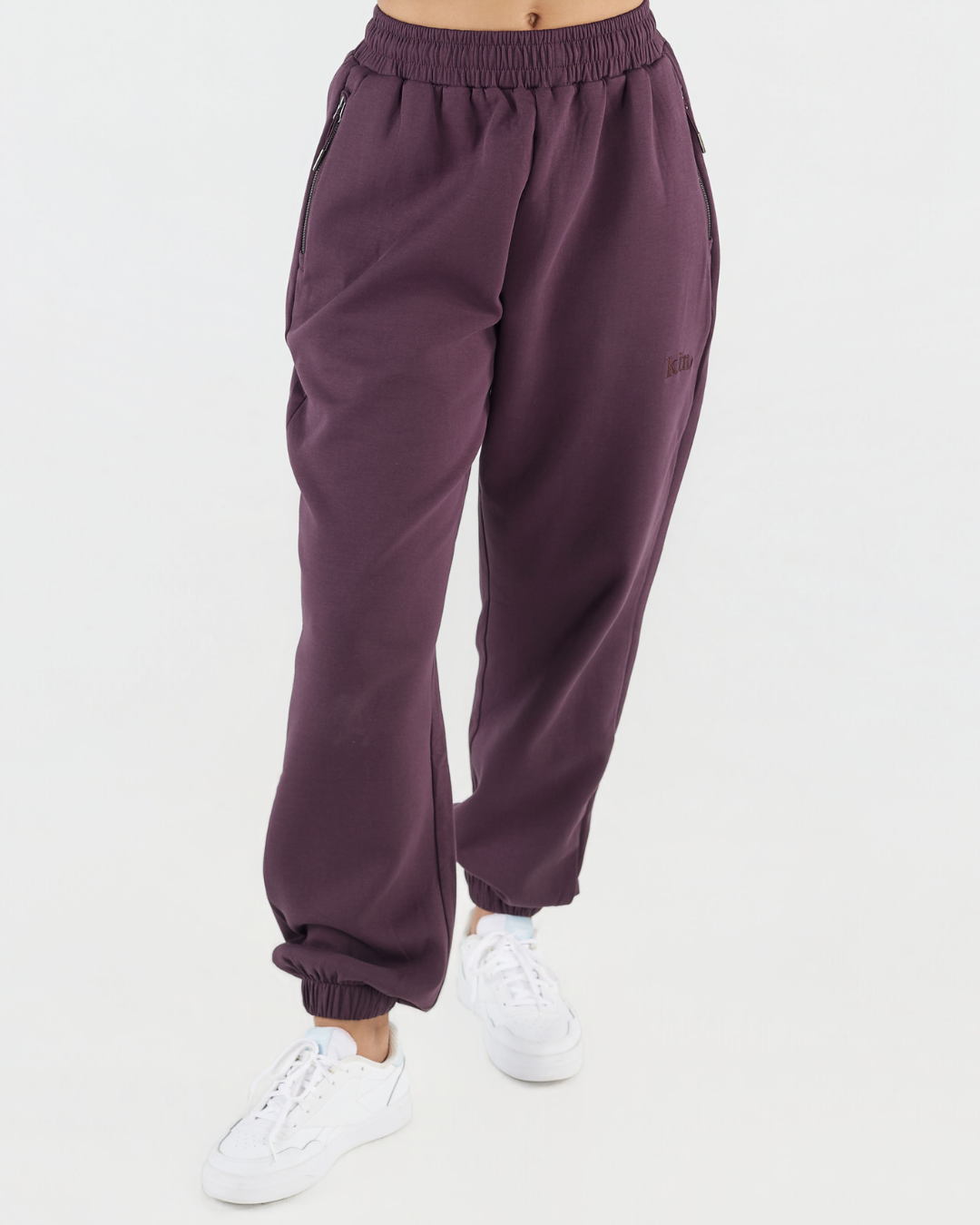 Deep Plum Travel Joggers