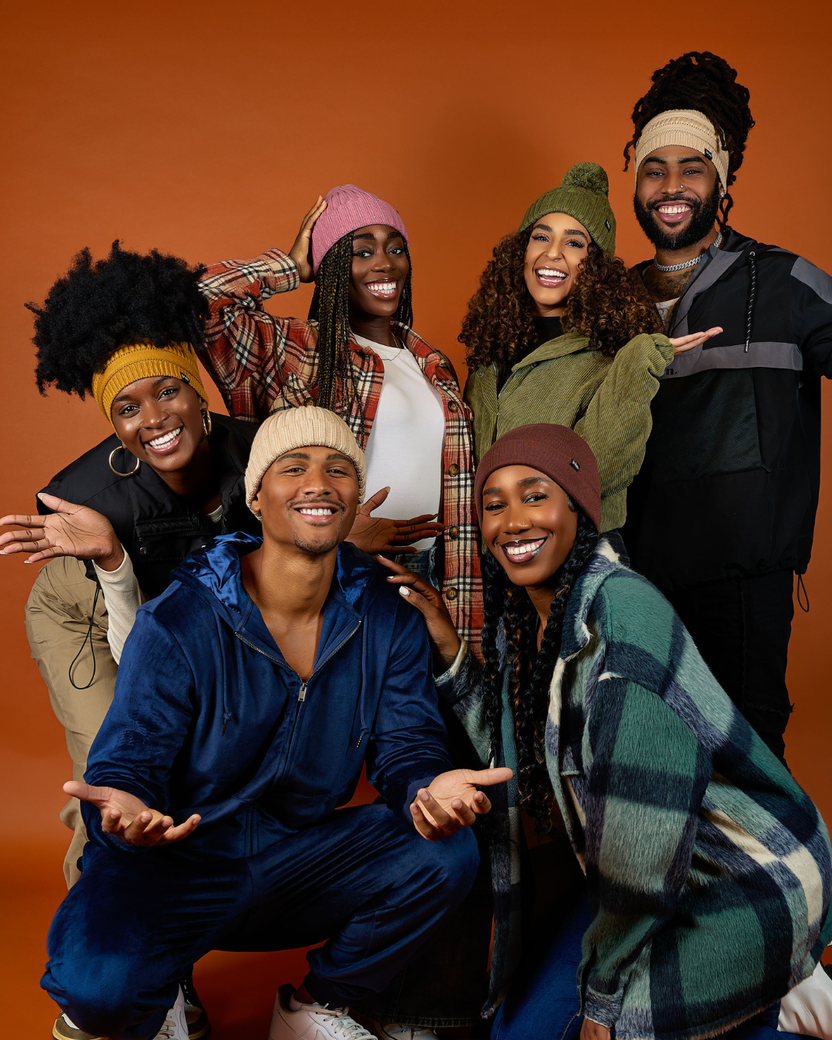 SATIN LINED beanies