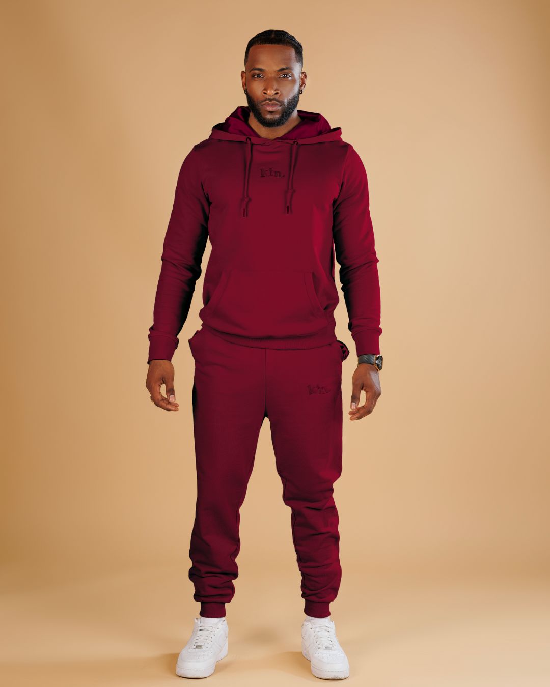 Maroon Magic Thin Joggers