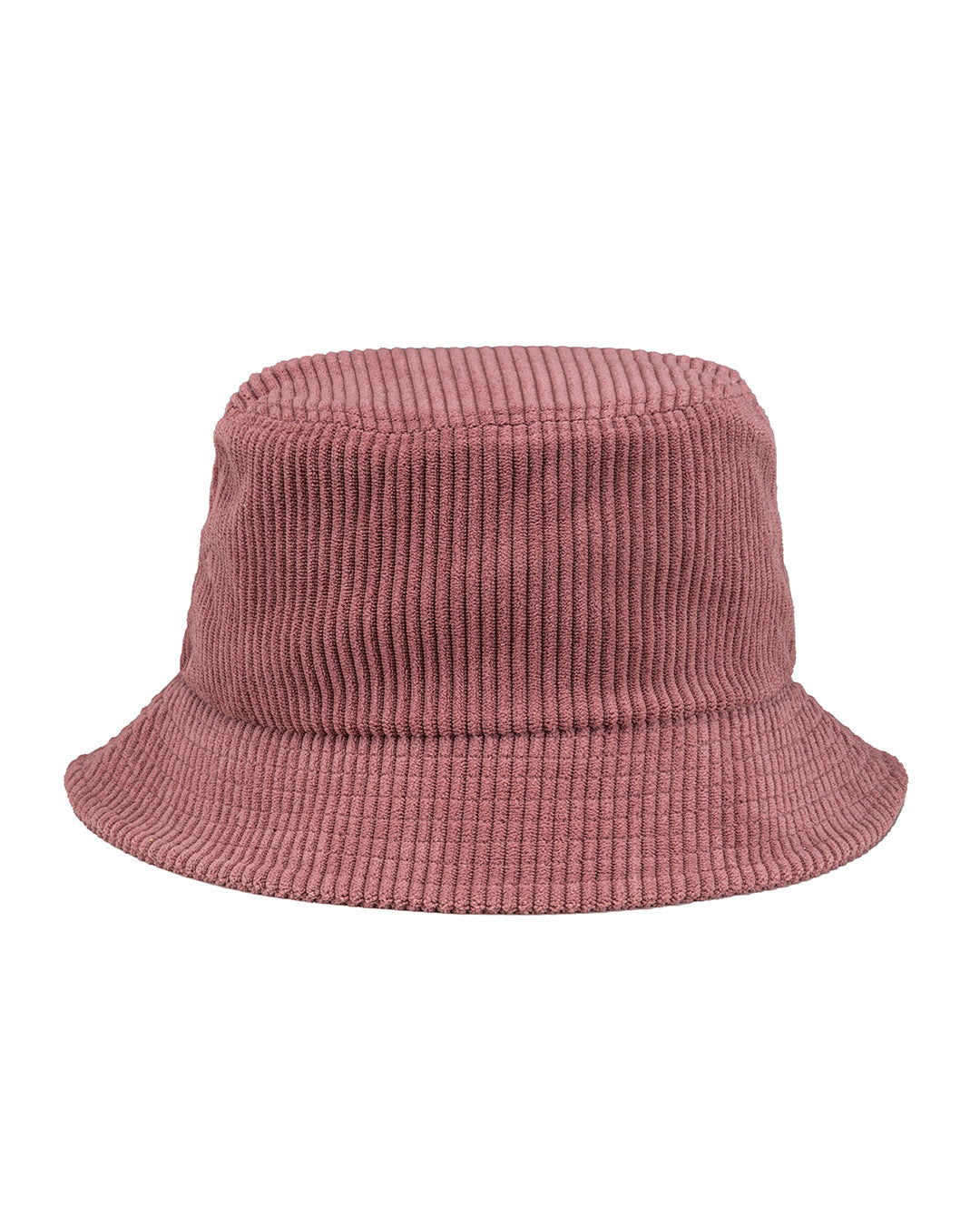 Kids Mauve Corduroy Satin Lined Bucket Hat