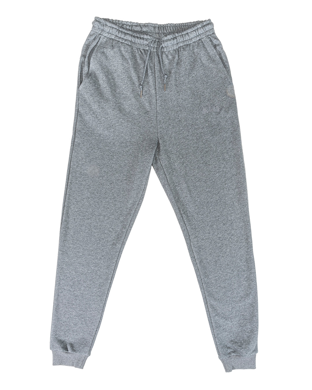 Grey thin joggers sale