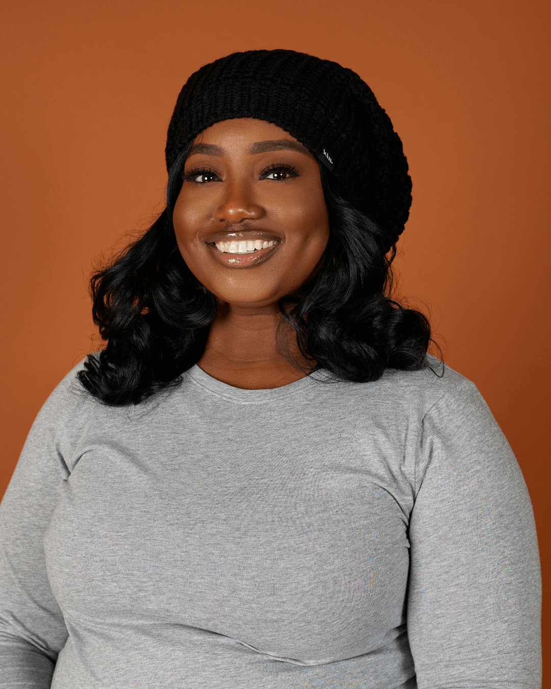 Women's Satin Lined Cable Knit Beanie - Warm Winter Hat With Silky Interior, One Size Fits Most