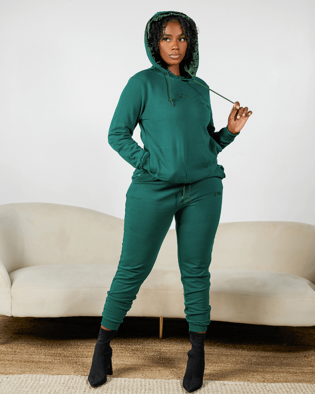 Emerald Green Thin Pullover | KINApparel