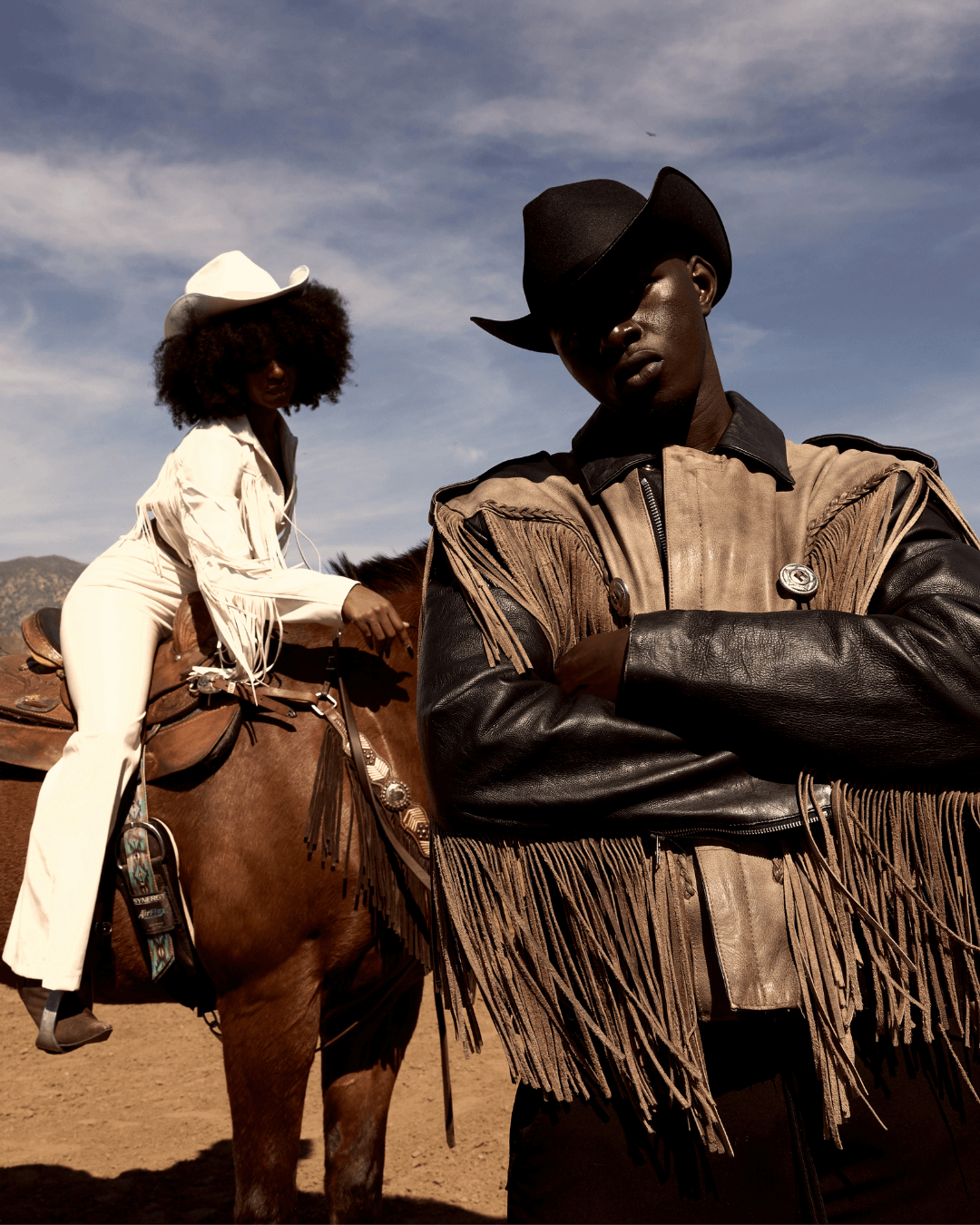 Cowboy Riding Hat Silk