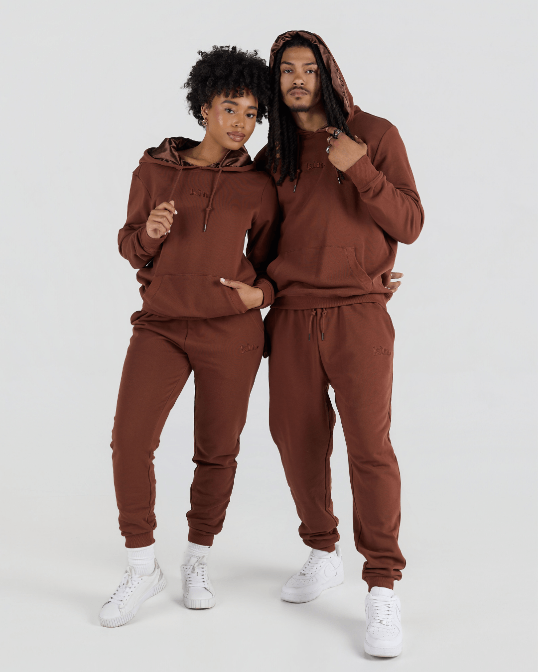 Amber Chocolate Thin Pullover Set