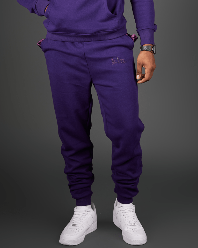 Purple Reign Thick Joggers